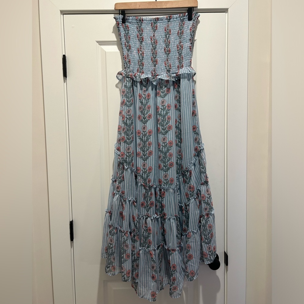 NWT Free People Alejandra Midi Dress Sz Small - Picture 7 of 10